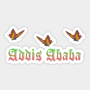 Addis Ababa Sticker